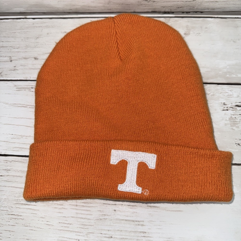 Tennessee Volunteers Starter Beanie Hat Orange Power T Youth Cap Rocky Top Vols